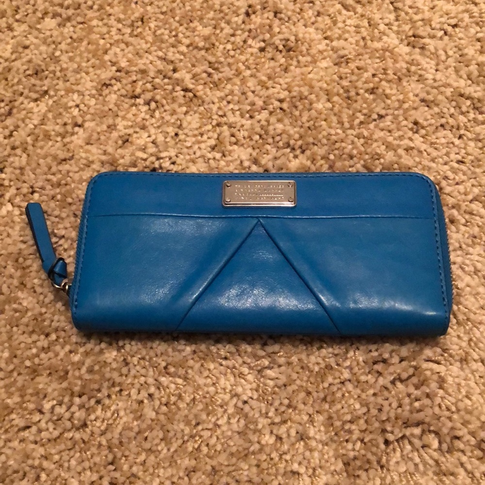 Marc Jacobs Blue Leather wallet